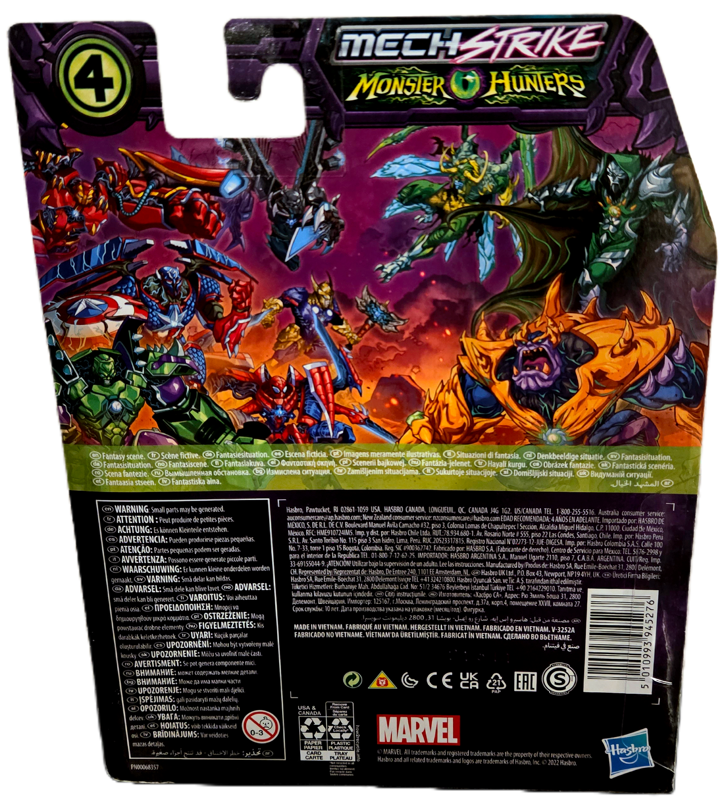 Hasbro Marvel Mech Strike Monster Hunters Doctor Doom Action Figure