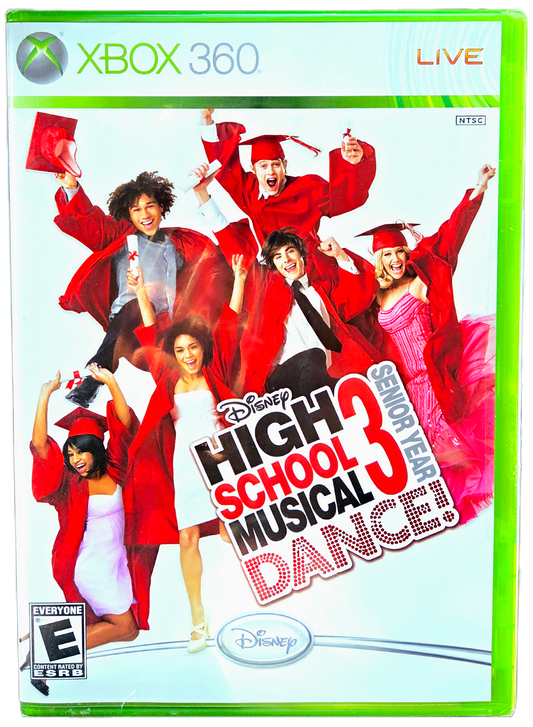 XBOX 360 Disney High School Musical 3 Senior Year Dance Sealed Video Game