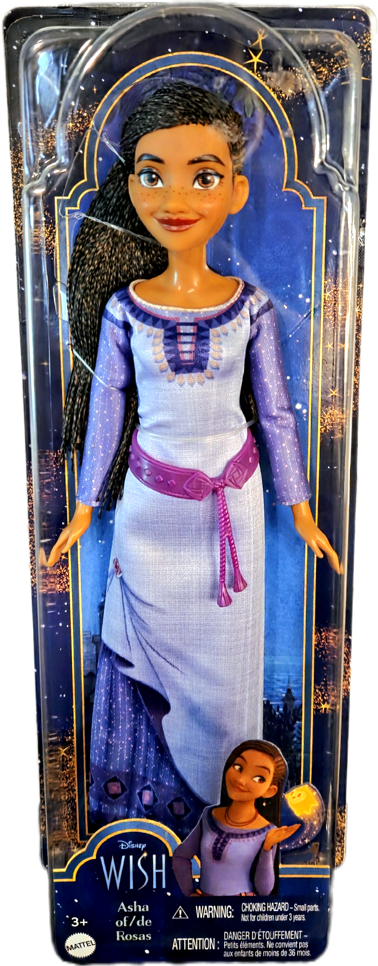 Mattel Disney Wish Asha of Rosas Poseable Fashion Doll