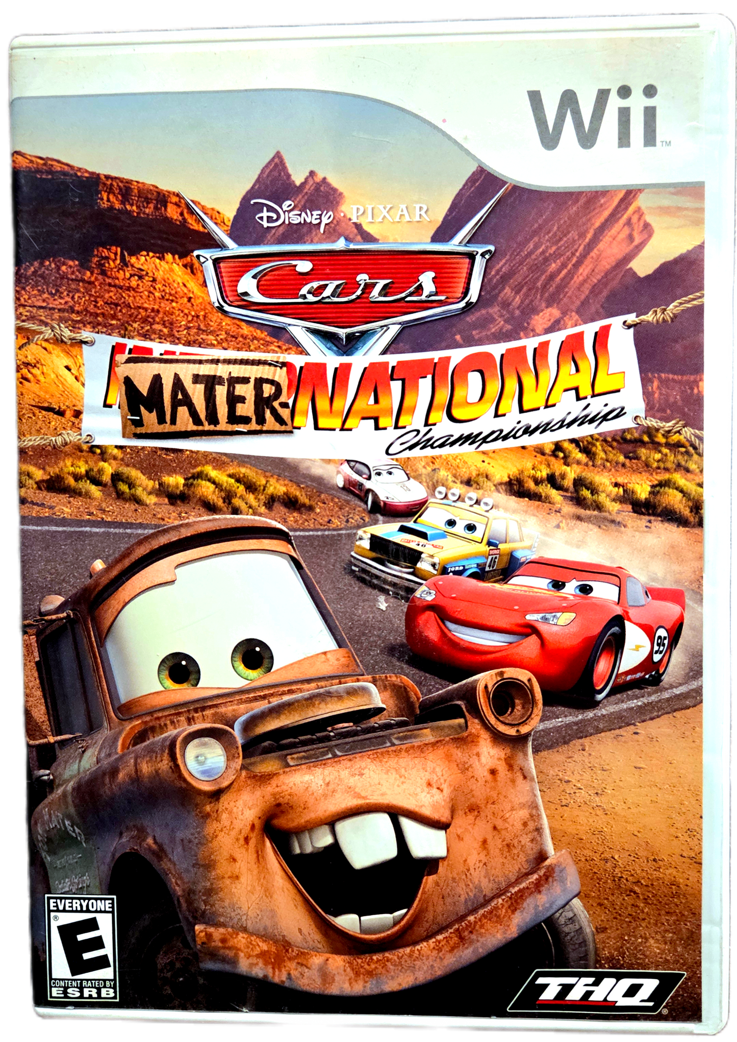 Nintendo Wii Disney Pixar Cars Mater-National Championship Used Video Game