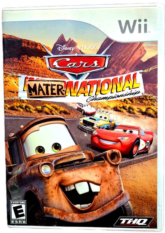 Nintendo Wii Disney Pixar Cars Mater-National Championship Used Video Game