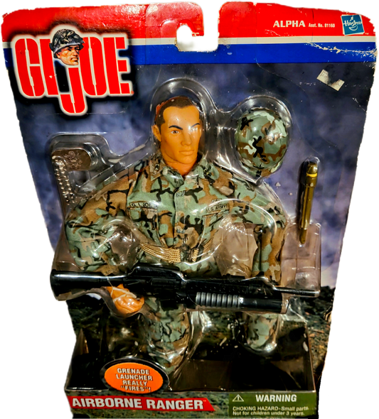 Hasbro G.I Joe (2000) Alpha Series Airborne Ranger Action Figure (Damaged Packaging)