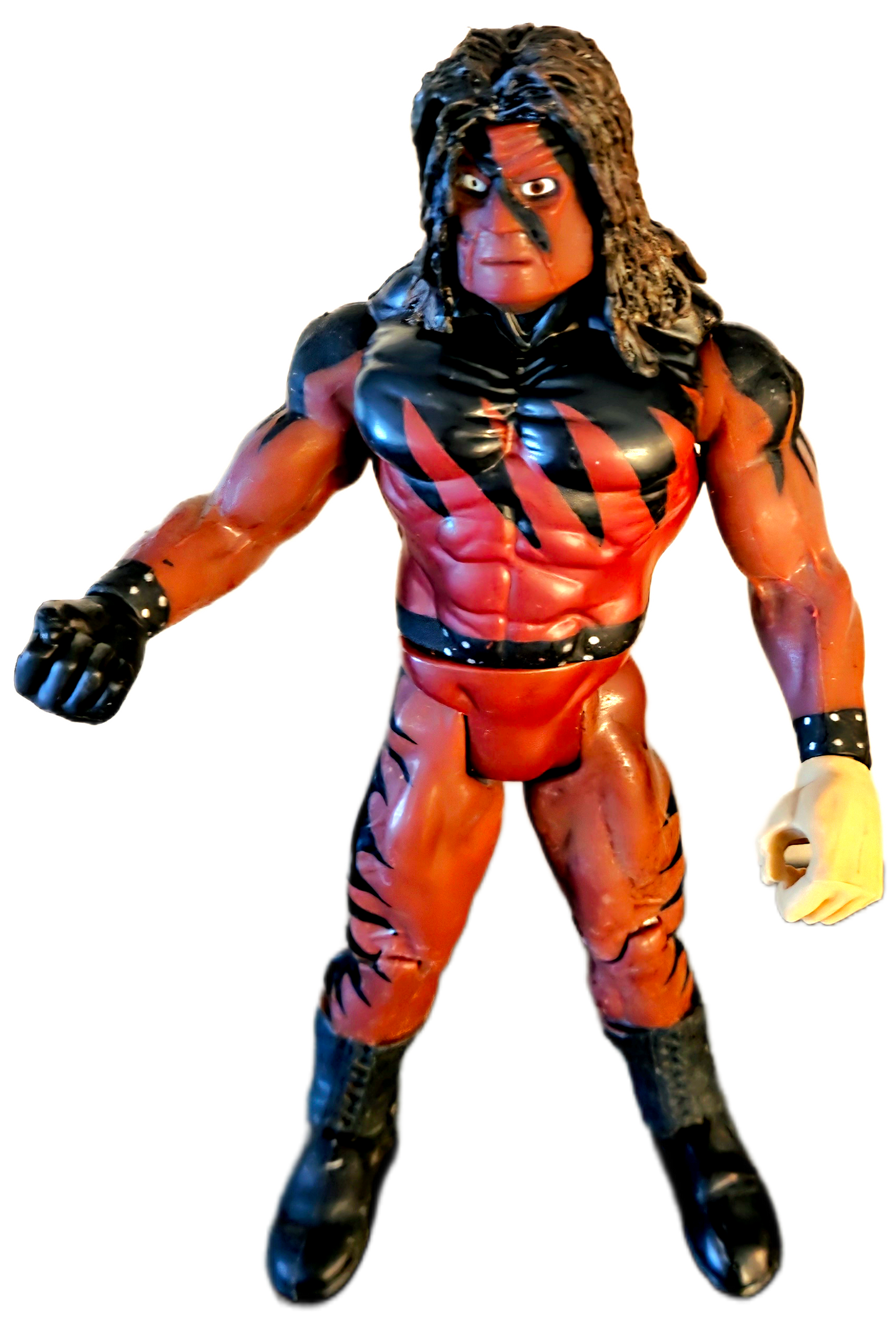 Jakks Pacific WWF Titan Tron Live 3-Pack (1999) Kane Loose Action Figure