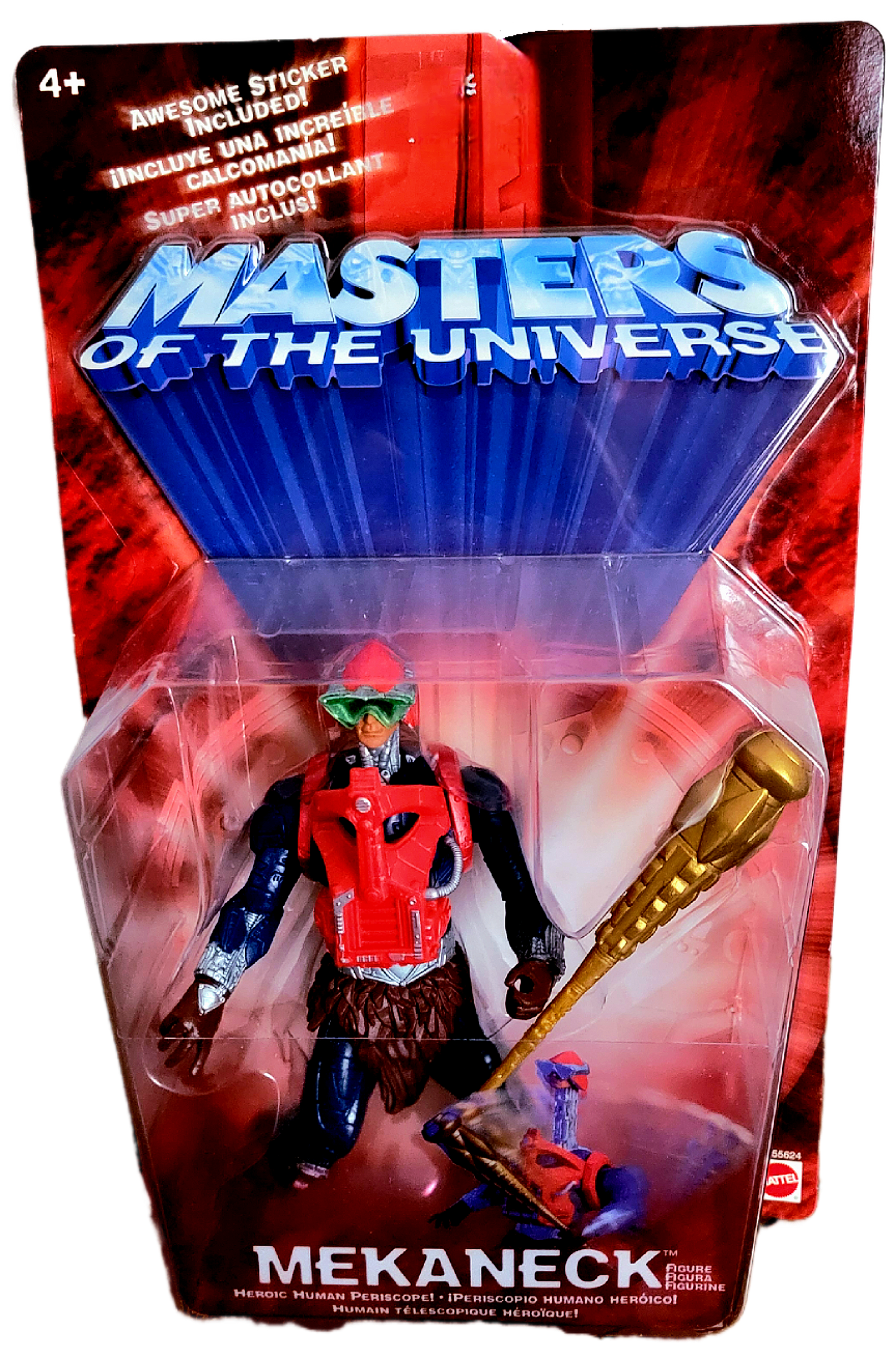 Mattel 2002 Masters of the Universe 200x Mekaneck Action Figure