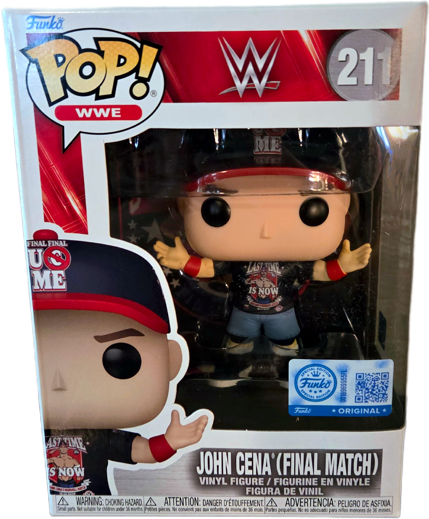Funko WWE John Cena (Final Match) Special Edition POP #211