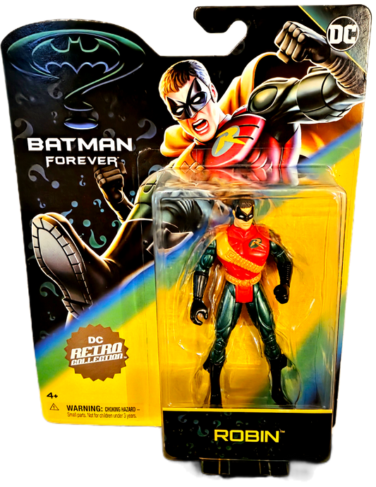 Spinmaster Toys DC Batman Forever Robin Retro Collection Action Figure