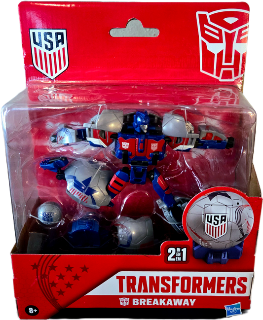 Hasbro Transformers x US Soccer Breakaway 2 in 1 Action Figure