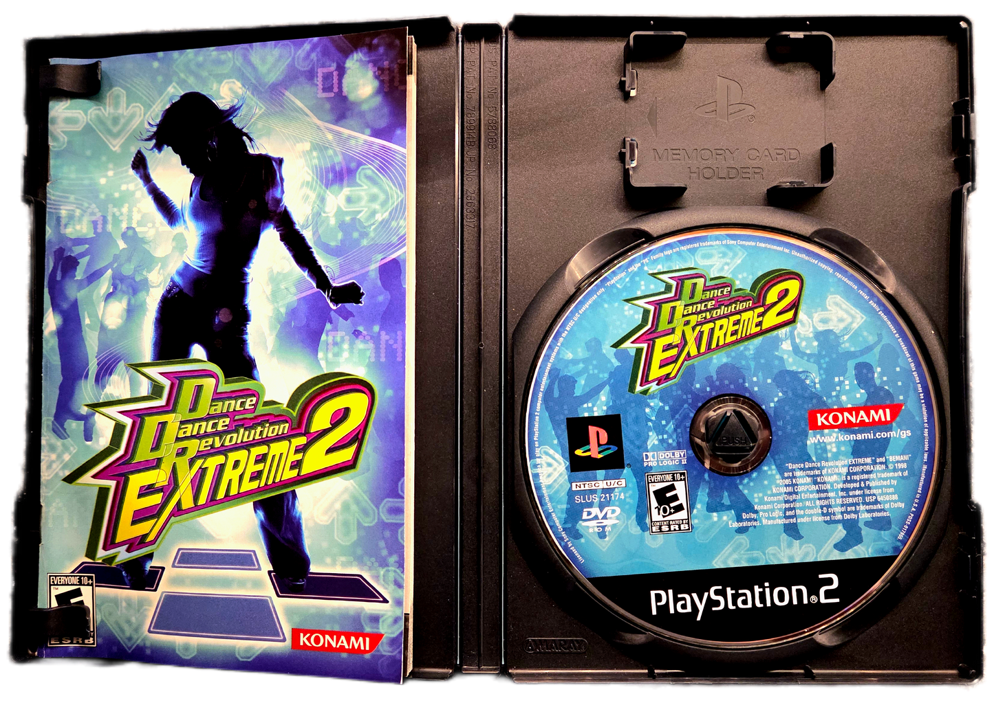 Playstation 2 Konami Dance Dance Revolution Extreme 2 Used Video Game
