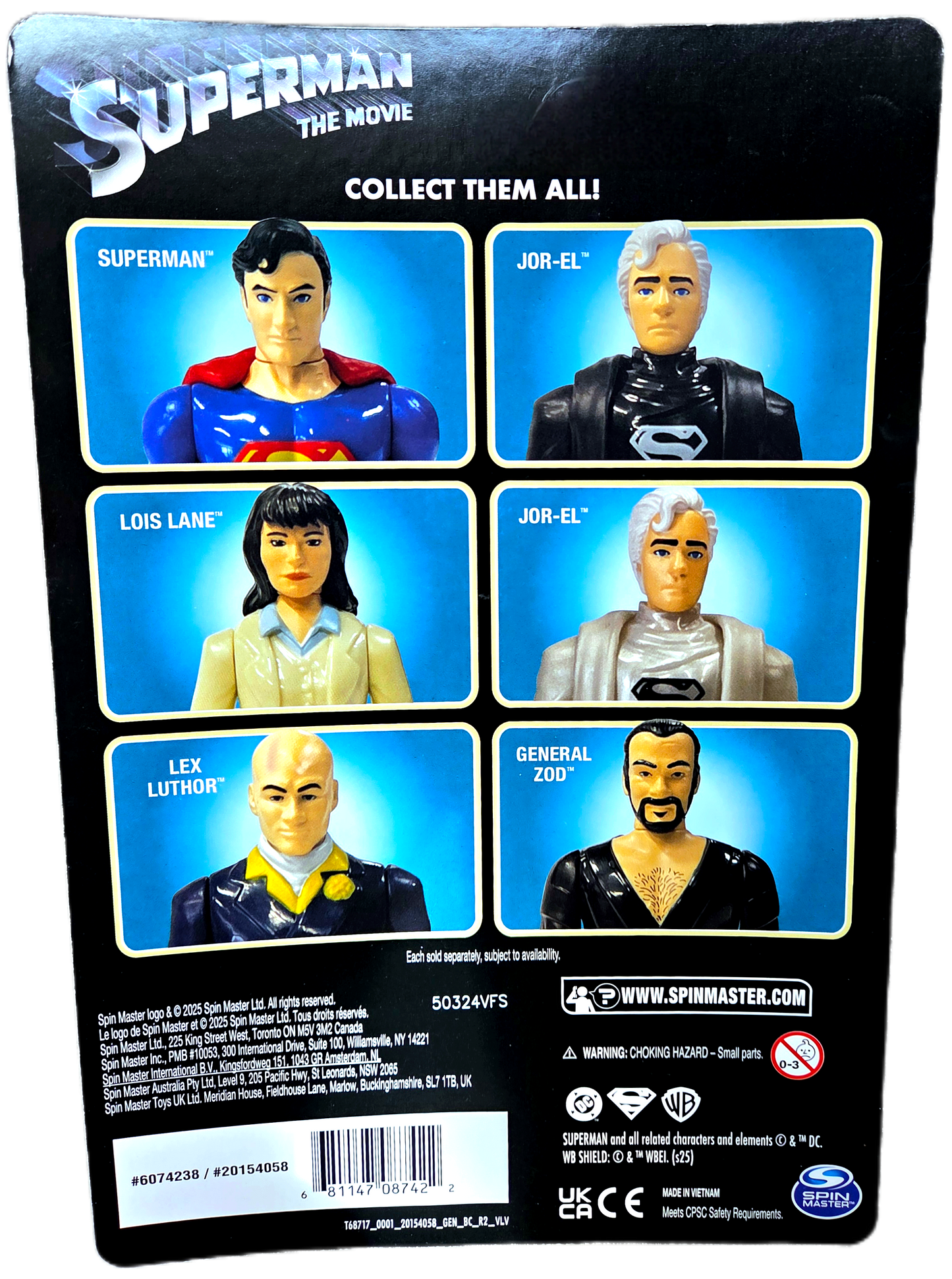 Spinmaster Toys DC Superman The Movie 3.75-inch Superman Retro Action Figure