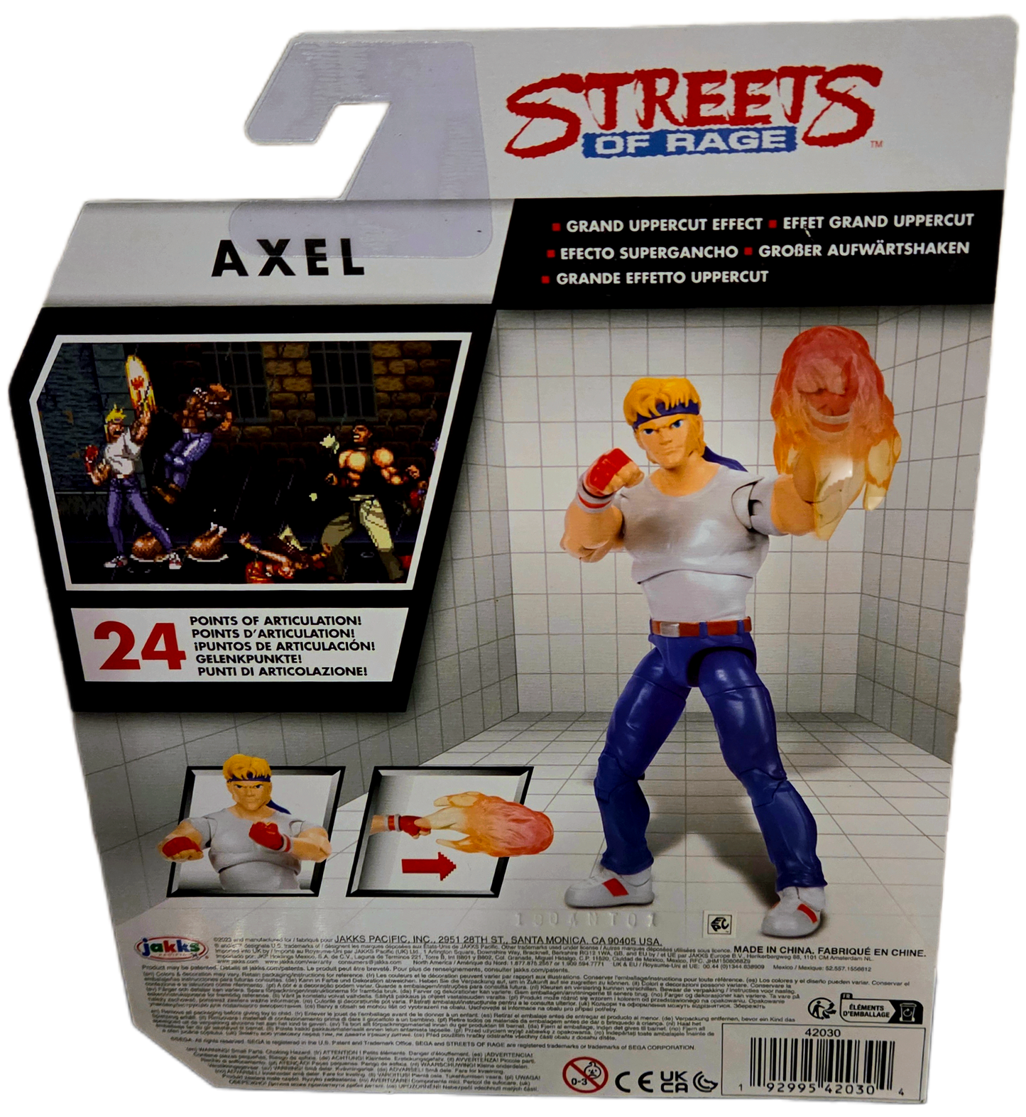 Jakks Pacific Streets of Rage Axel Action Figure