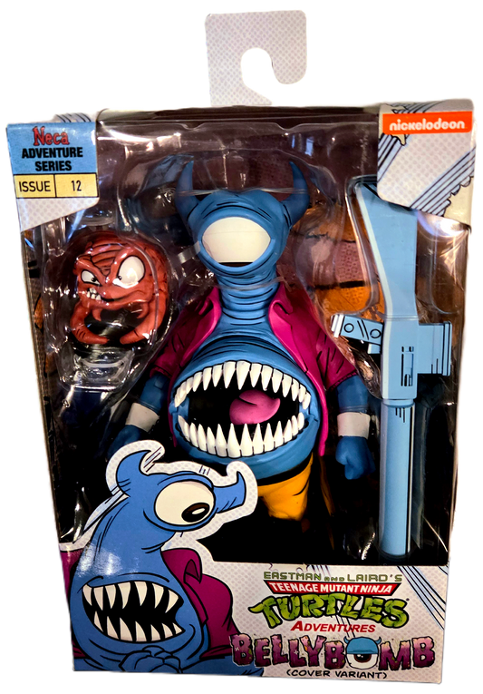 Neca Eastman and Laird's Teenage Mutant Ninja Turtles Adventures Belly Bomb Cover Variant Ultimate Action Figure