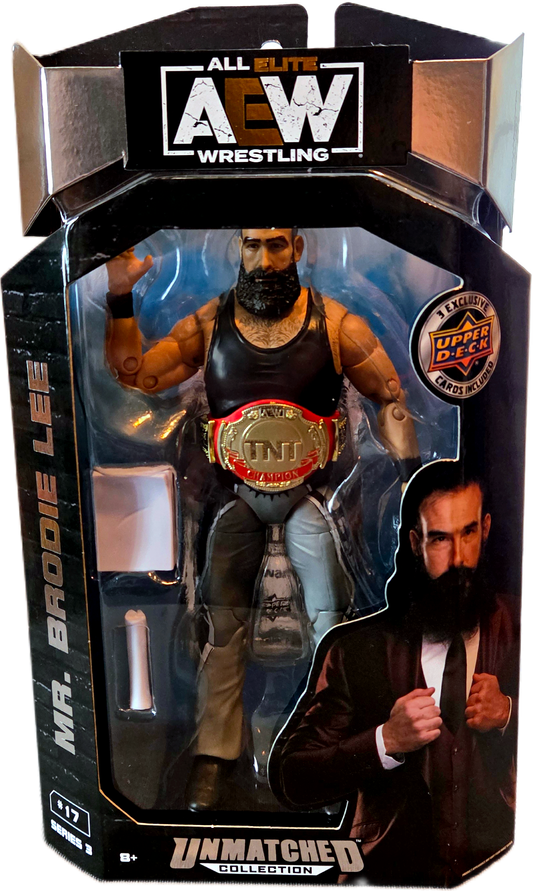 Jazwares AEW Unmatched Collection Series 3 Mr. Brodie Lee Action Figure