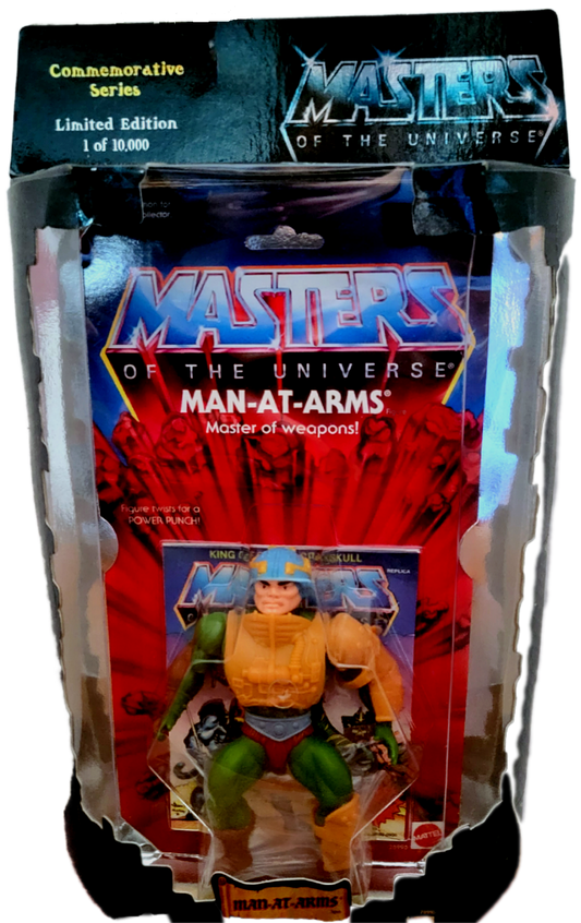 Mattel Masters of the Universe Commemorative Series Limited Edition Man-At-Arms Action Figure