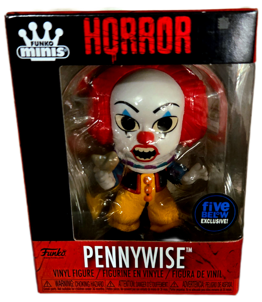 Funko Minis Horror Pennywise Five Below Exclusive Vinyl Figure