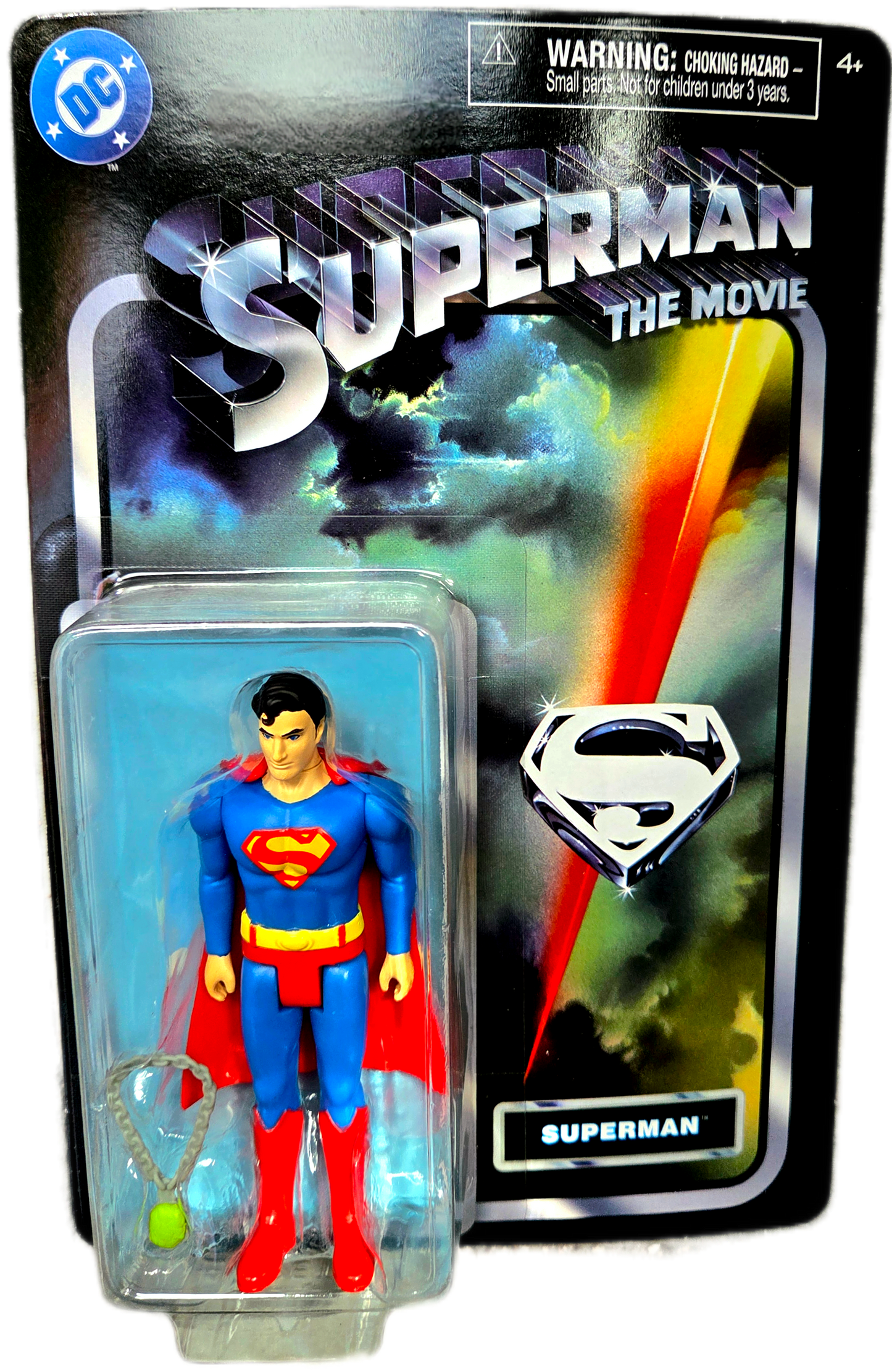 Spinmaster Toys DC Superman The Movie 3.75-inch Superman Retro Action Figure
