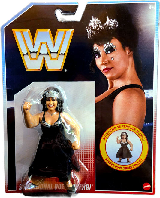 Mattel WWE Official Retro 4-Pack Sensational Queen Sherri Action Figure