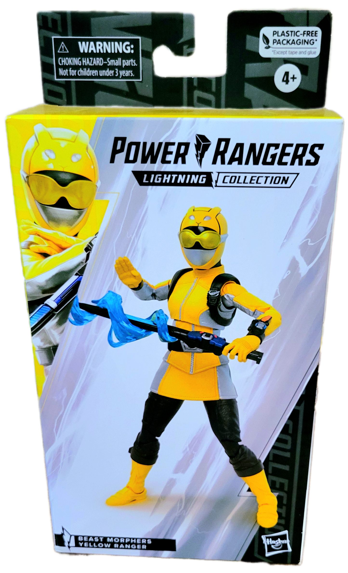 Hasbro Power Rangers Lightning Collection Beast Morphers Yellow Ranger Action Figure