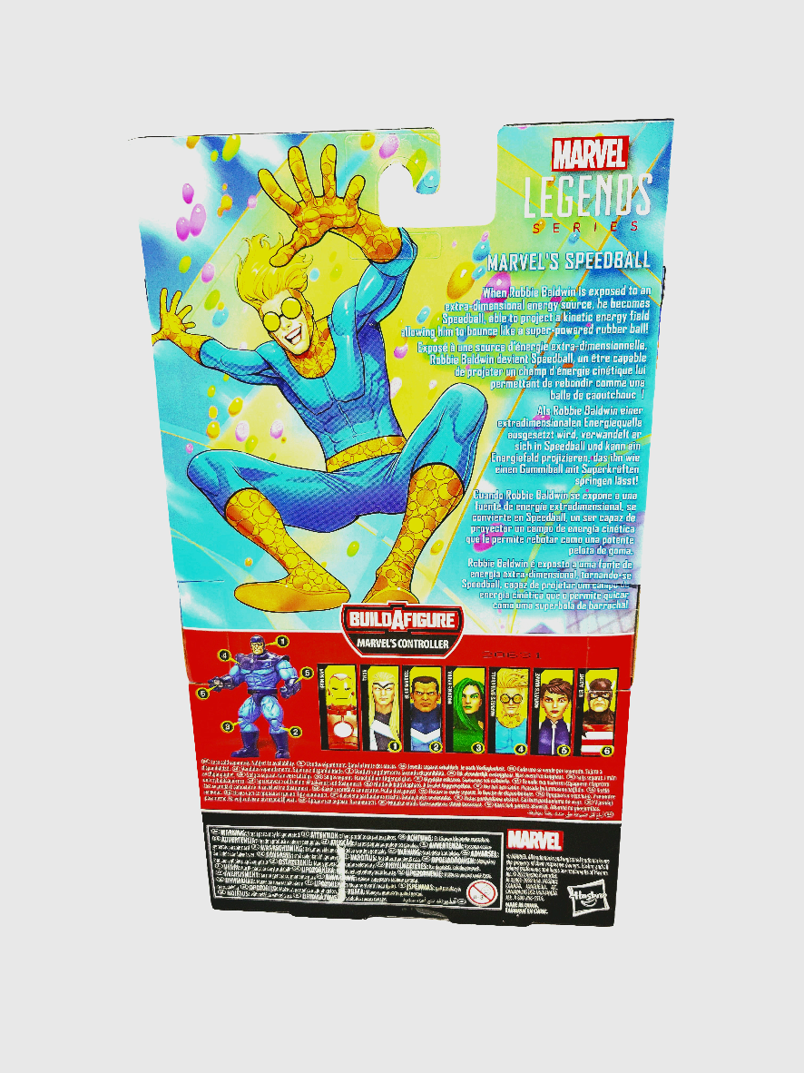 Hasbro Marvel Legends Contoller Wave Speedball Action Figure