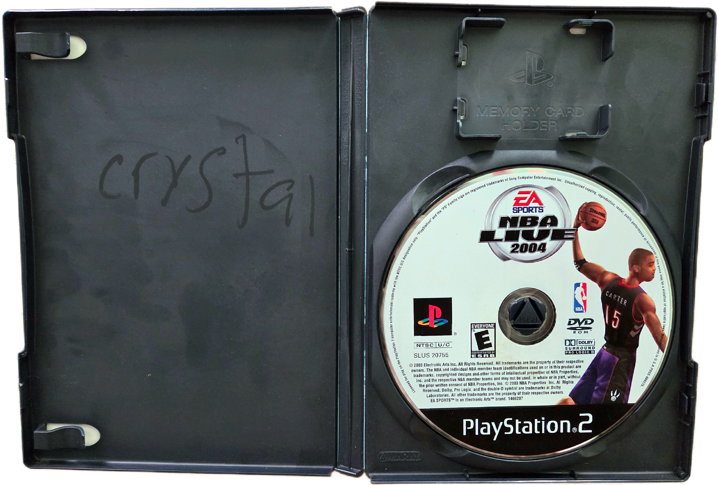 Playstation 2 EA Sports NBA Live 2004 Used Video Game