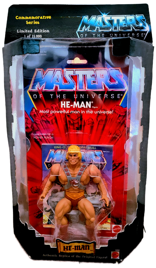 Mattel Masters of the Universe Commemorative Series Limited Edition He-Man Action Figure