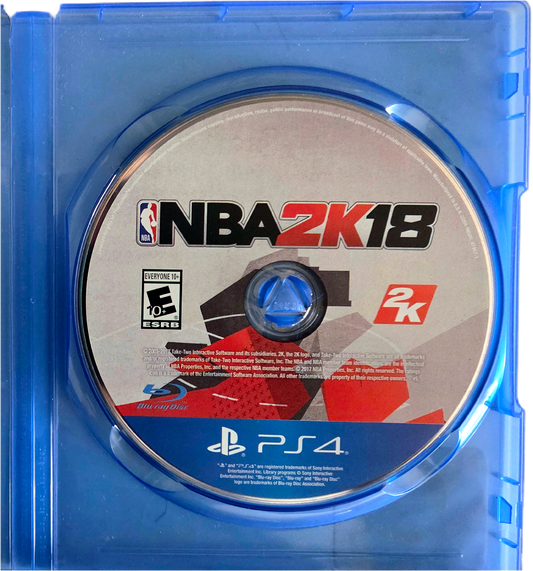 Playstation 4 2K NBA 2K18 Used Video Game (Disc Only)