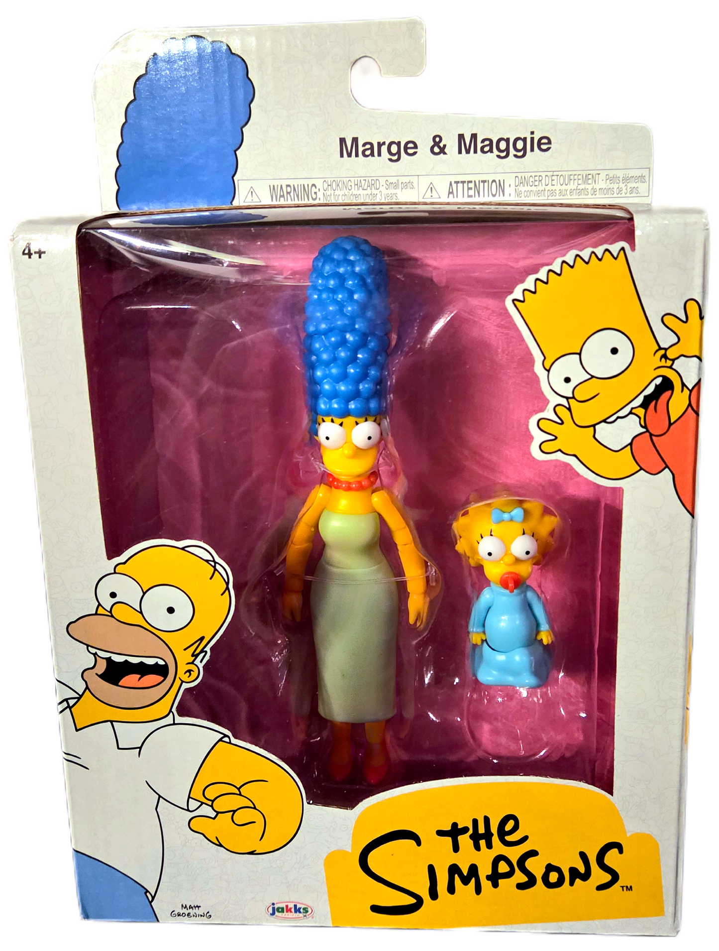 Jakks Pacific The Simpsons Series 3 Marge and Maggie Simpson Action Figure Set