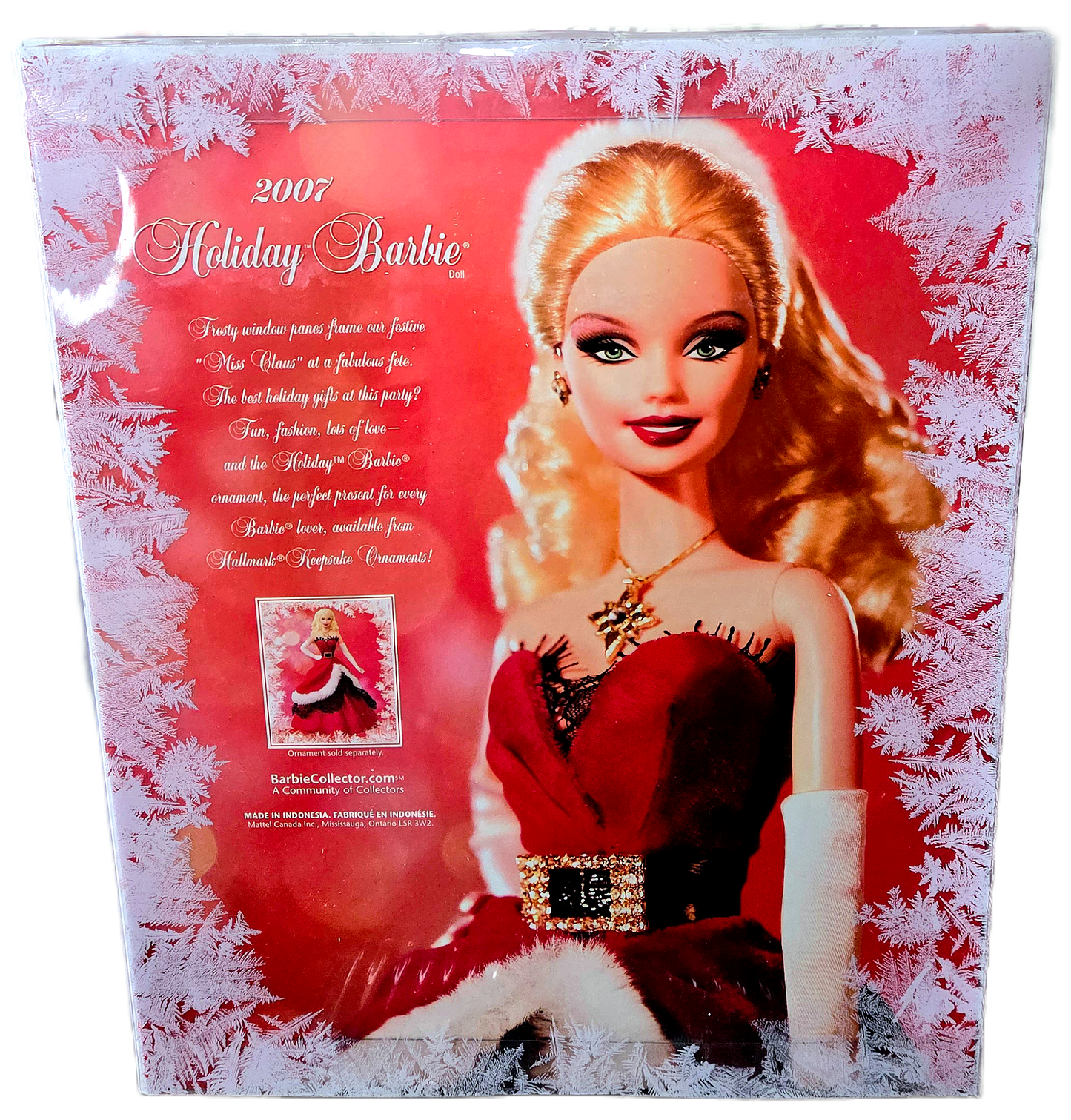 Mattel 2007 Holiday Barbie Doll
