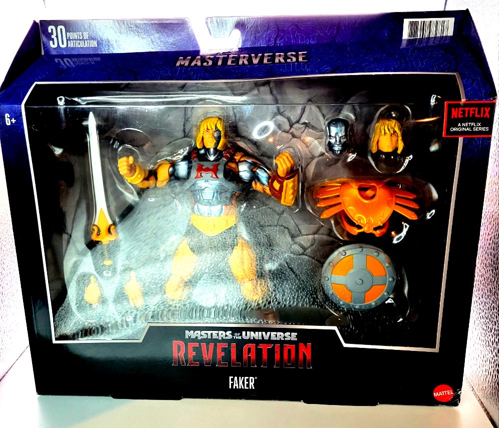 Mattel Masters of the Universe Revelation Faker Masterverse Action Figure