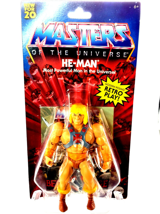 Mattel Masters Of The Universe He-Man Retro Action Figure (2020)