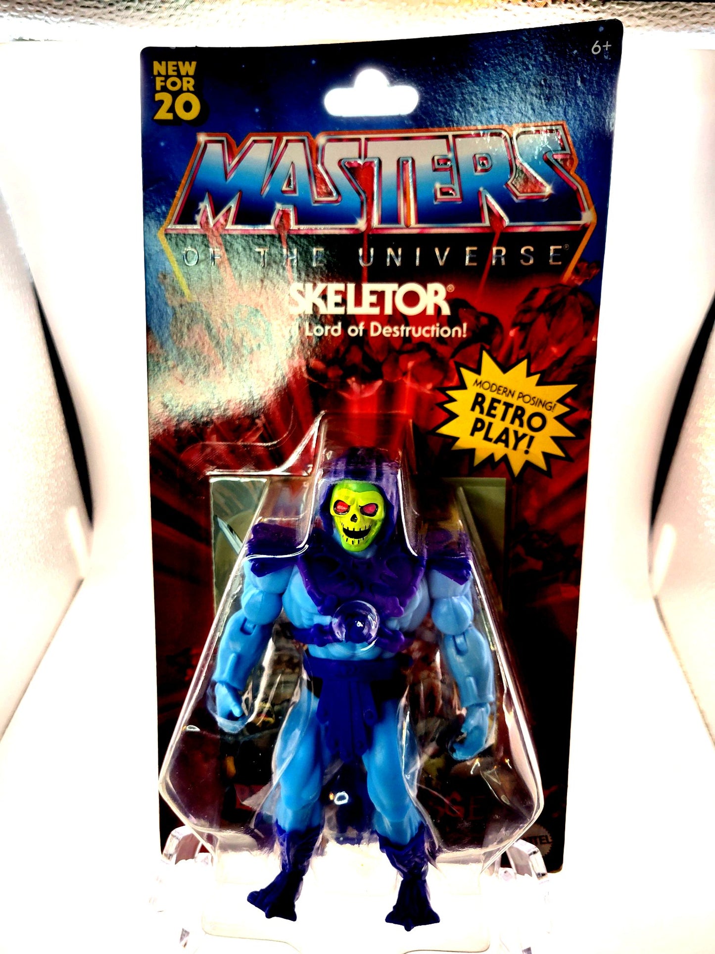 Mattel Masters of the Universe Skeletor Retro Action Figure (2020)