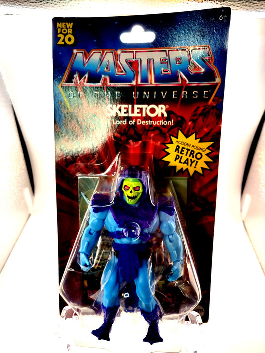 Mattel Masters of the Universe Skeletor Retro Action Figure (2020). 