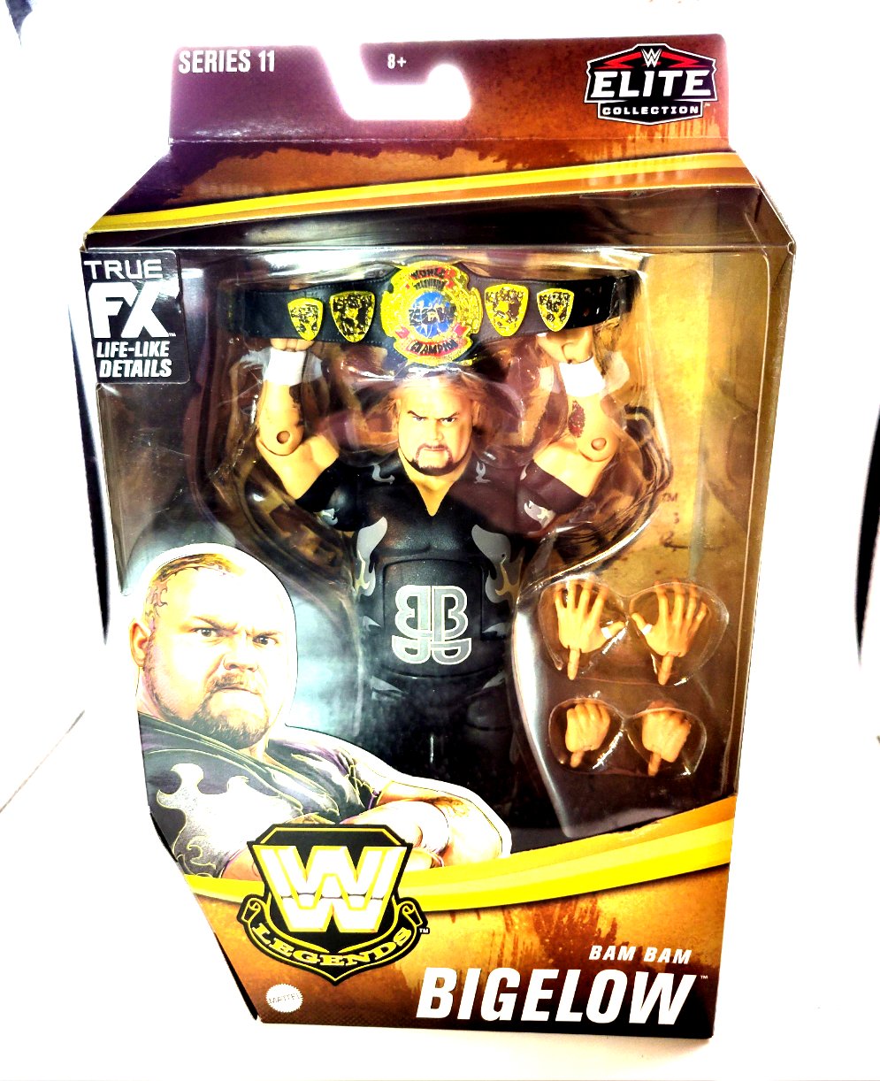 Mattel WWE Legends Series 11 Bam Bam Bigelow Action Figure