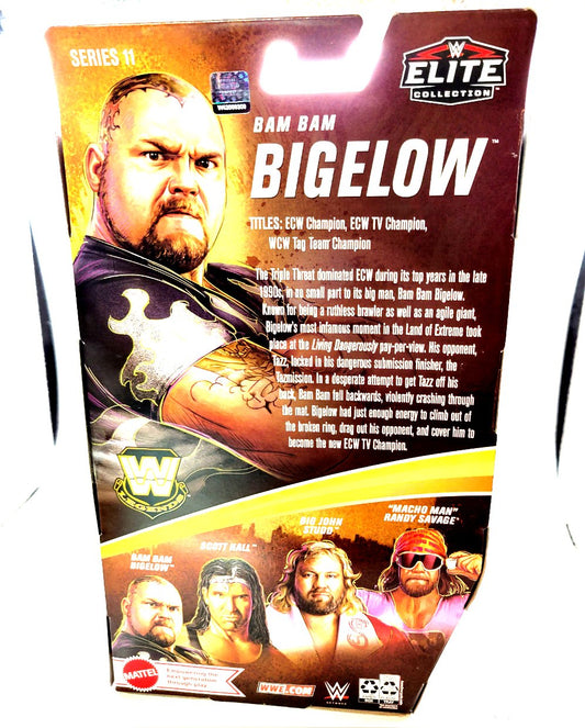 Mattel WWE Legends Series 11 Bam Bam Bigelow Action Figure (Damaged Packaging)