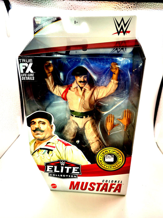 Mattel WWE Elite Collectors Edition Colonel Mustafa Action Figure