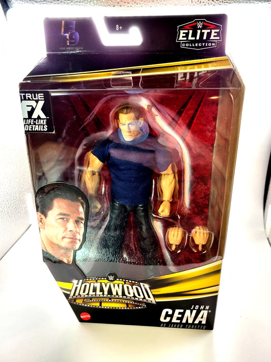 Mattel WWE Hollywood Elite John Cena As Jakob Toretto From F9 Action Figure