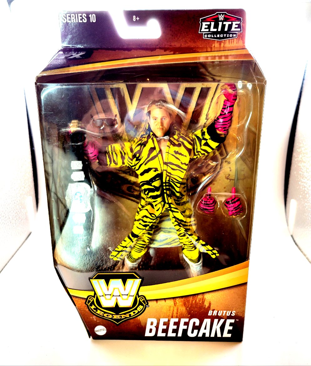 Mattel WWE Elite Legends Series 10 Brutus Beefcake Action Figure