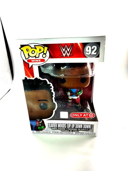 Funko WWE Xavier Woods Target Exclusive Up Up Down Down Pop Figure