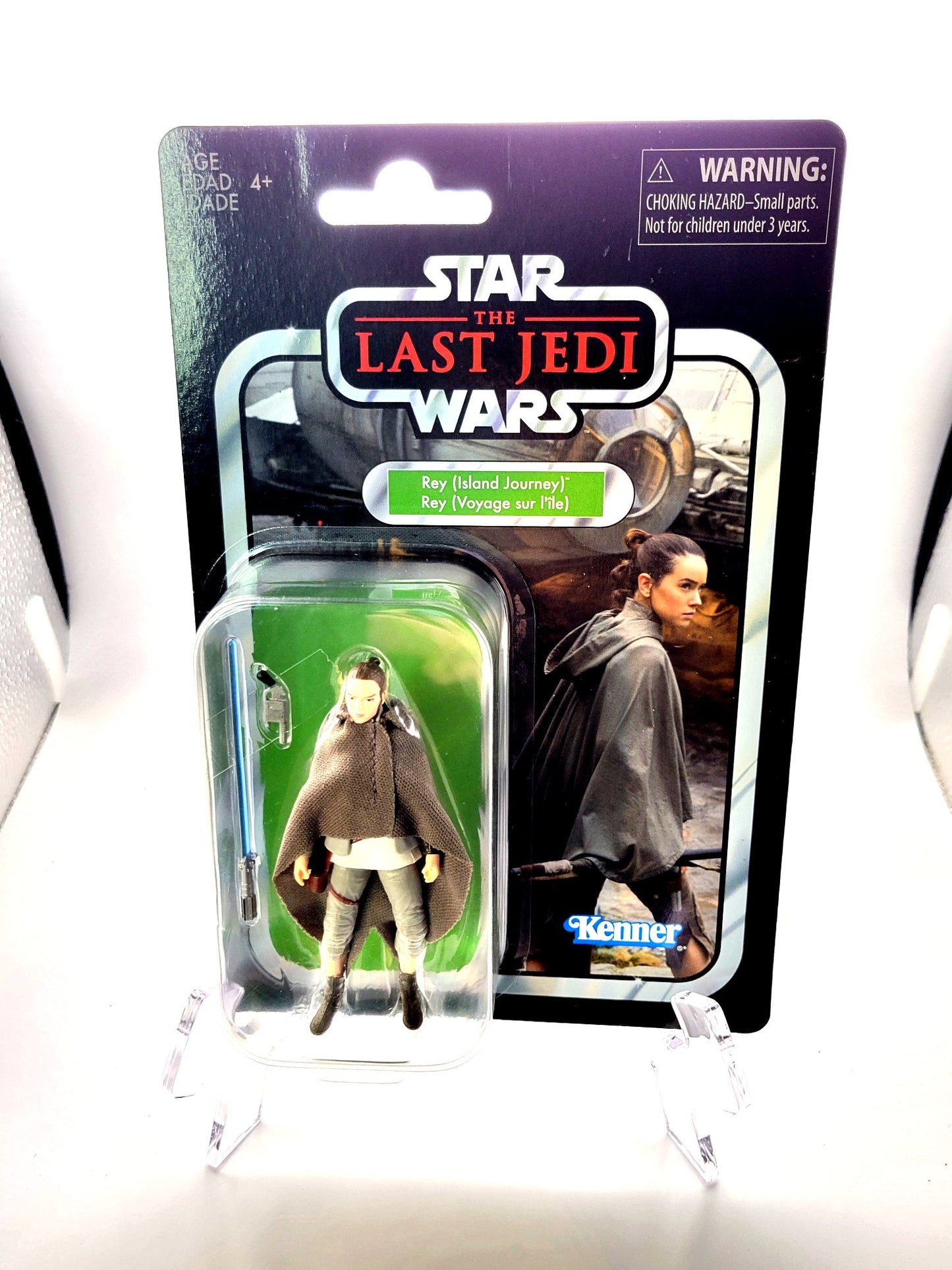 Hasbro Star Wars The Last Jedi Kenner Rey (Island Journey) Vintage Collection Action Figure