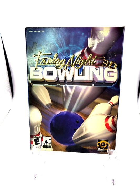Global Star Software Friday Night Bowling 3D PC CD ROM Sealed Video Game