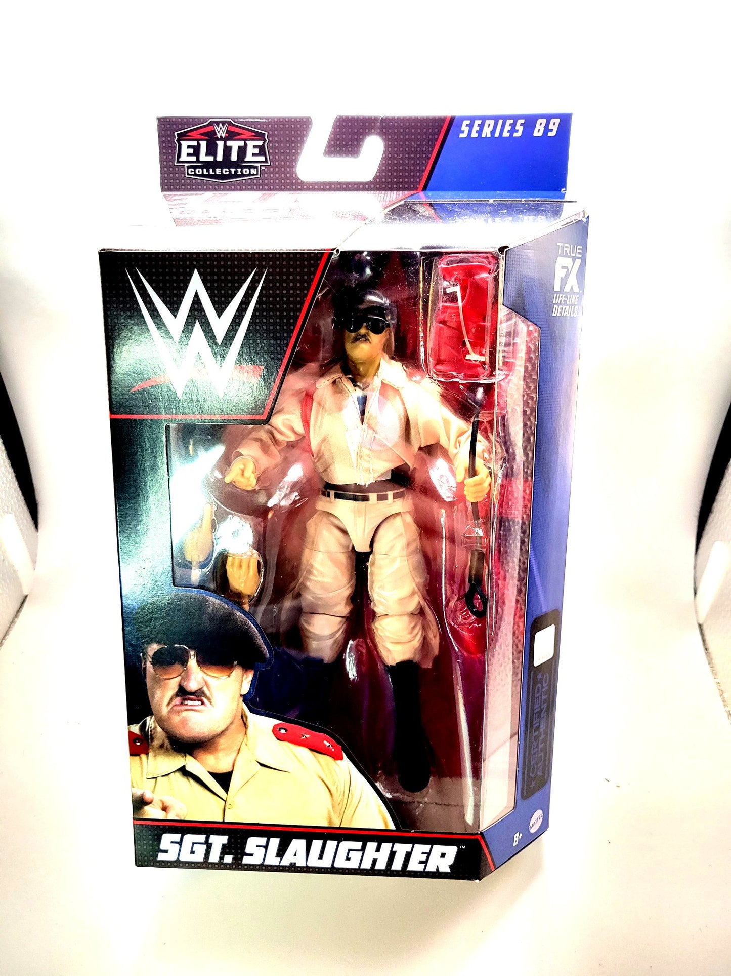 Mattel WWE Elite Series 89 Sgt. Slaughter Action Figure