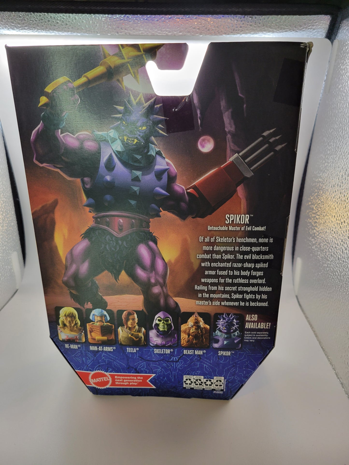 Mattel Masters Of The Universe Revelation Masterverse Spikor Action Figure