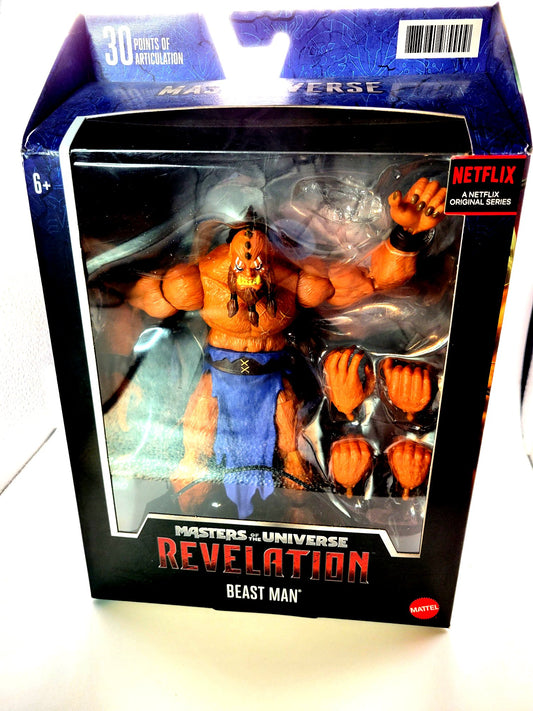 Mattel Masters Of The Universe Revelation Masterverse Beast Man Action Figure