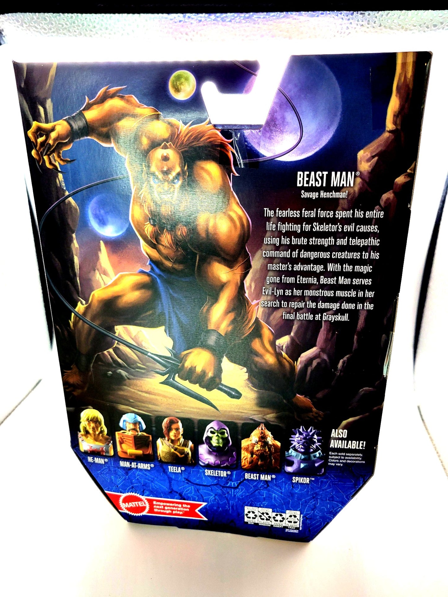 Mattel Masters Of The Universe Revelation Masterverse Beast Man Action Figure