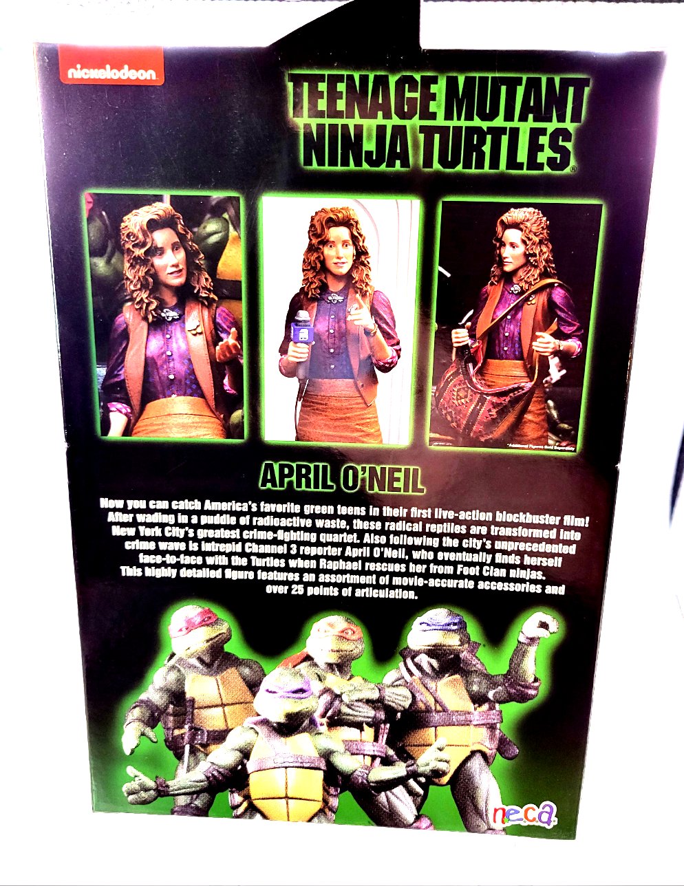 Neca Teenage Mutant Ninja Turtles The Movie April O'Neil Ultimate
Action Figure