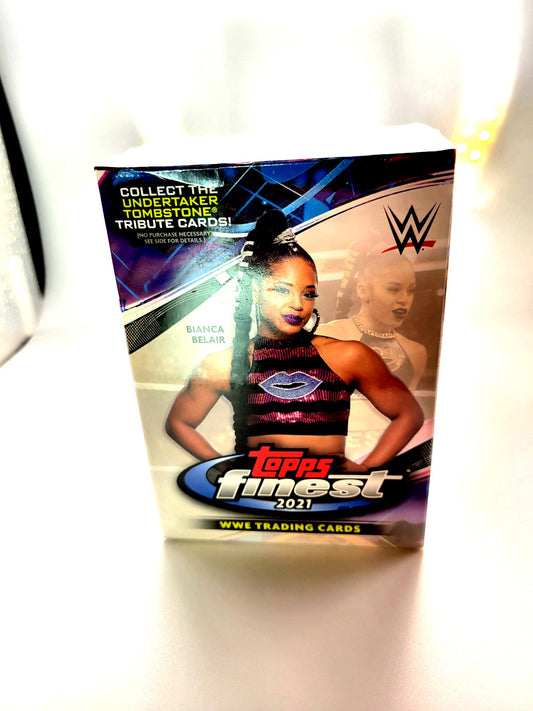 2021 Topps Finest WWE Wrestling Cards Blaster Box