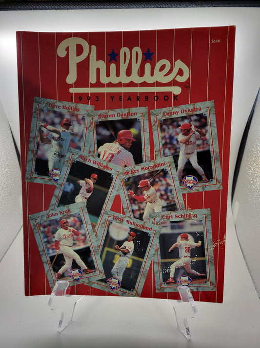 Philadelphia Phillies 1993 Official Yearbook