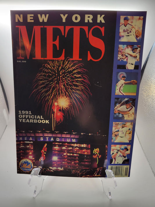 New York Mets 1991 Official Yearbook