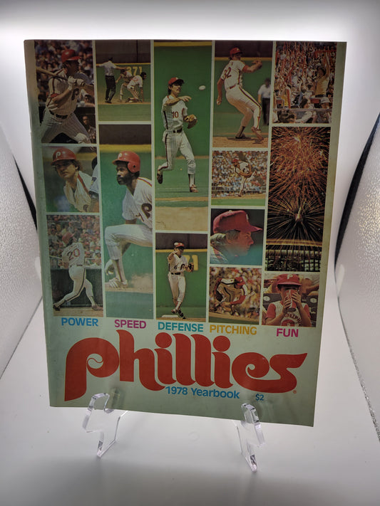Philadelphia Phillies 1978 Official Yearbook