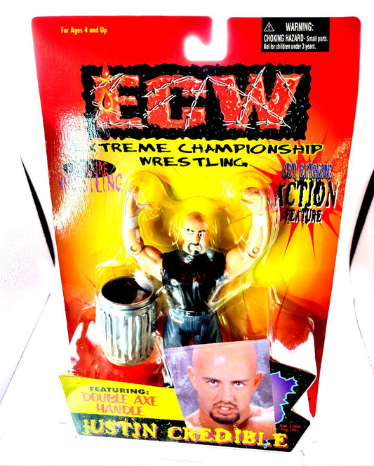 Original San Francisco Toymakers ECW Series 1 Justin Credible Action Figure