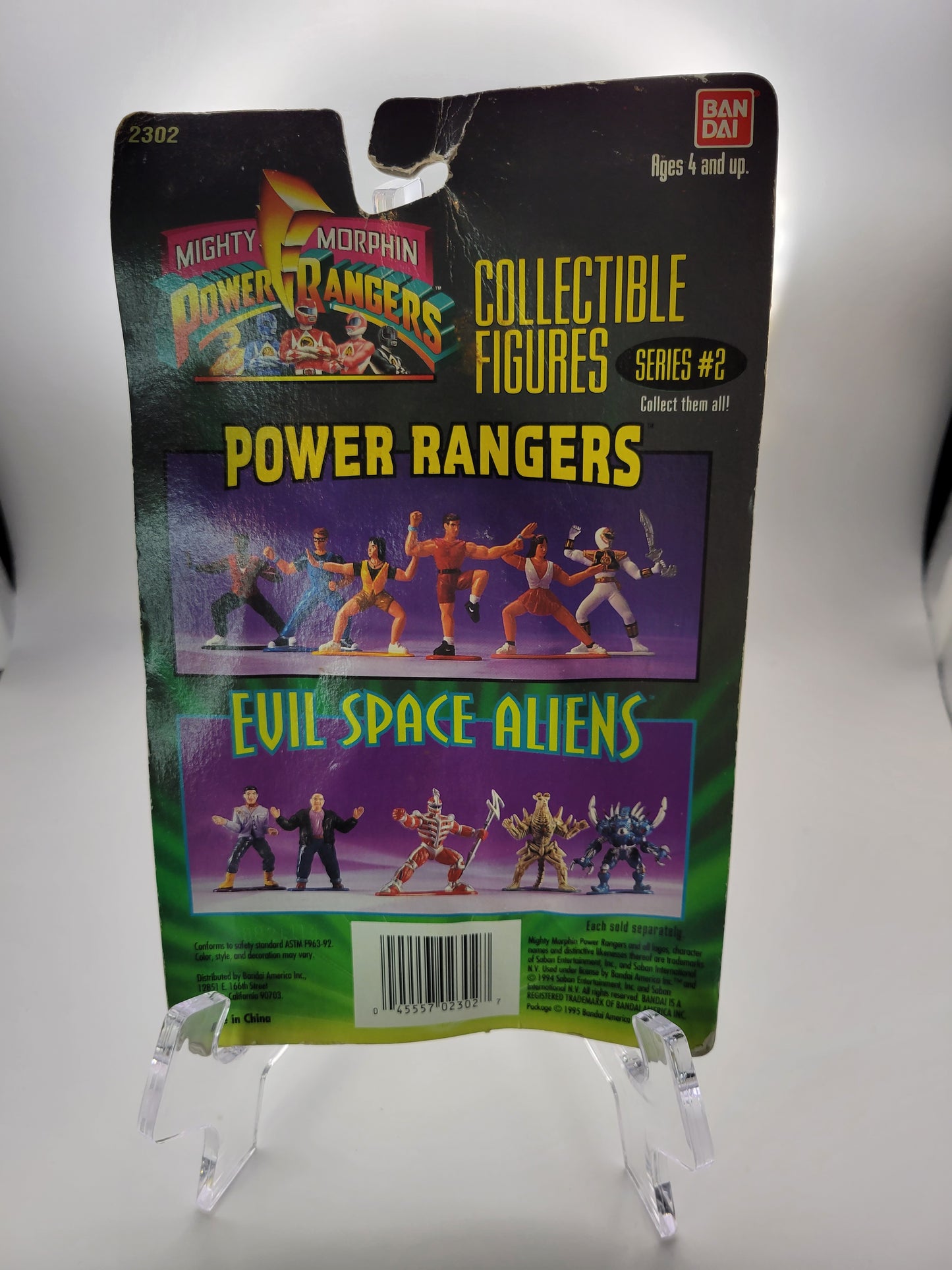 Bandai Mighty Morphin Power Rangers (1994) Billy Blue Ranger Collectible Mini Figure Series 2